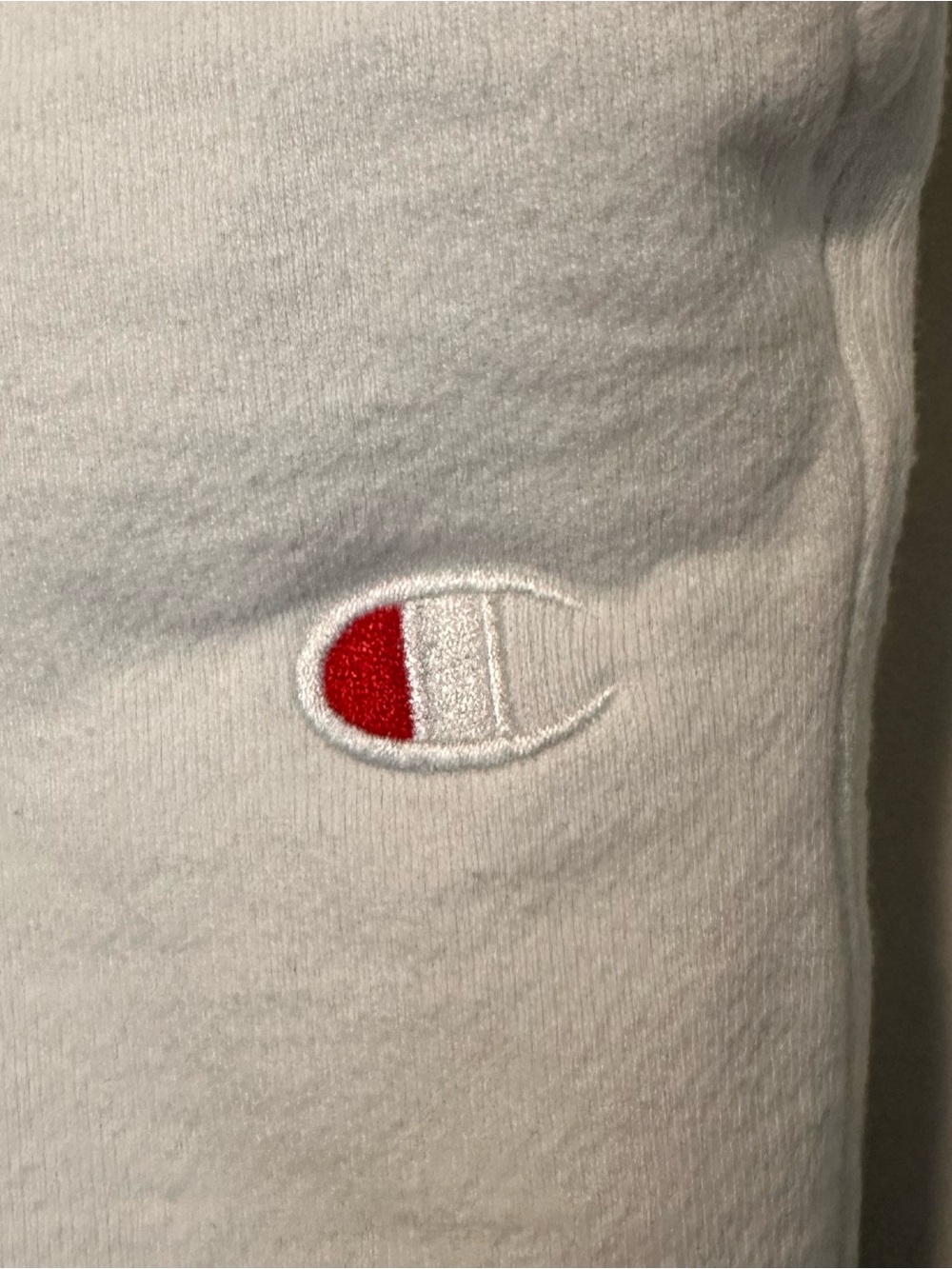 Champion Women’s White Sweatpants, XS - Picture 3 of 4